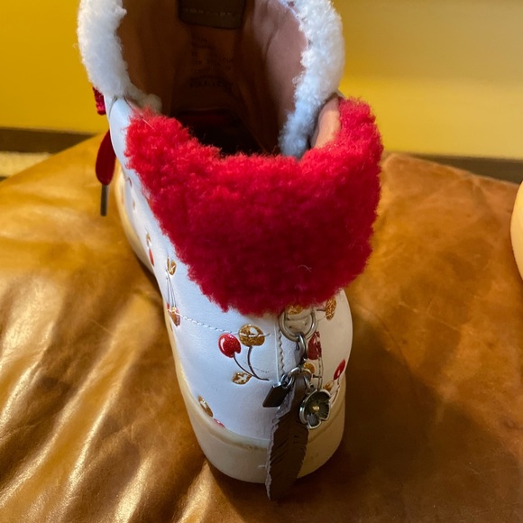 Cherry coach boots - Picture 4 of 5